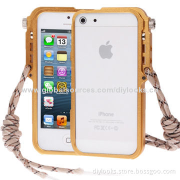 4th Design Trigger Aluminum Metallic Bumper Cases Cover for iPhone 5New
